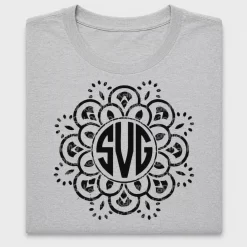 Mandala Monogram DTF Transfer for Shirts