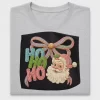 Retro Santa Ho Ho DTF Transfer Christmas Design