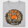 Leopard Bulldog Paw DTF Transfer