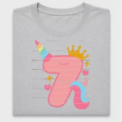 Magical Unicorn 7th Birthday DTF Transfer