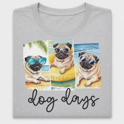 Dog Days Pugs in Sunglasses DTF Transfer