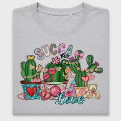 Succa For Love Cactus DTF Transfer