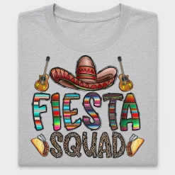 Fiesta Squad Western DTF Transfer
