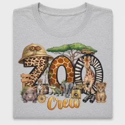 Zoo Crew Safari DTF Transfer