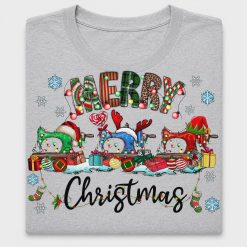 Merry Christmas Sewing Machine DTF Transfer