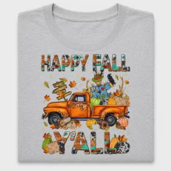 Happy Fall Y'all Vintage Truck DTF Transfer