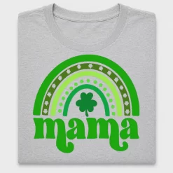 Mama Rainbow Clover DTF Transfer