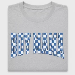 Boy Mama Checkered DTF Transfer