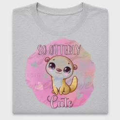 So Otterly Cute Otter DTF Transfer