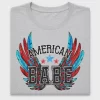 American Babe Wings DTF Transfer