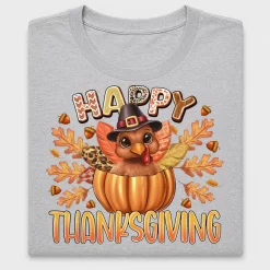 Happy Thanksgiving Turkey Pumpkin DTF Transfer