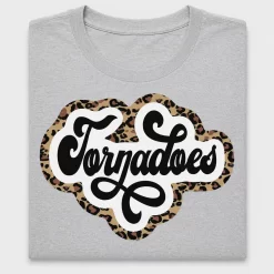 Leopard Tornadoes Retro DTF Transfer