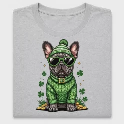 Lucky French Bulldog DTF Transfer