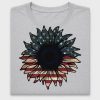 Patriotic Sunflower DTF Transfer