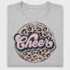 Retro Leopard Cheer DTF Transfer