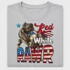 Patriotic T-Rex Dinosaur DTF Transfer