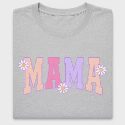 Mama Distressed Daisy DTF Transfer