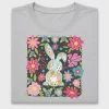 Boho Easter Bunny Floral DTF Transfer