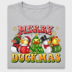 Merry Duckmas Christmas DTF Transfer