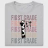 First Grade Cow Print DTF Transfer