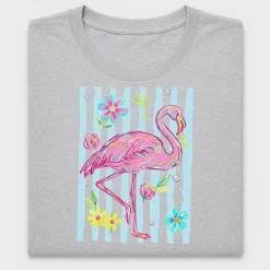 Boho Flamingo Floral DTF Transfer