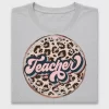 Leopard Teacher Retro DTF Transfer