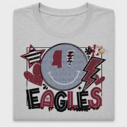 Eagles Spirit Smiley DTF Transfer