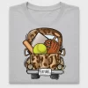 Softball Leopard Truck DTF Transfer