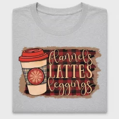 Flannels Latte Leggings DTF Transfer