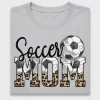 Soccer Mom Leopard Print DTF Transfer