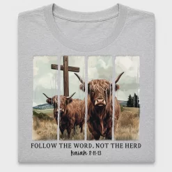 Highland Cattle Christian DTF Transfer