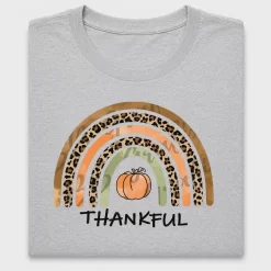 Thankful Pumpkin Rainbow DTF Transfer