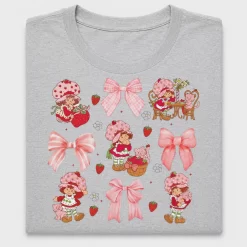 Strawberry Girl Coquette DTF Transfer