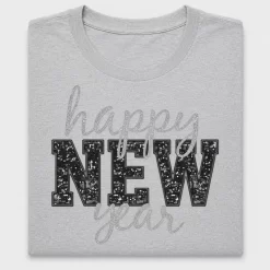 Happy New Year Sequin DTF Transfer
