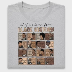 Black History DTF Transfer Design