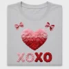 Valentine Heart XOXO DTF Transfer