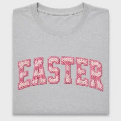 Easter Yarn Text DTF Transfer
