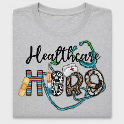 Healthcare Hero Western DTF Transfer