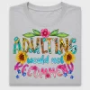 Sarcastic Adulting Would Not Recommend DTF Transfer