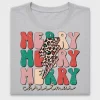 Retro Leopard Christmas Stacked DTF Transfer