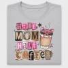 Mama Half Mom Half Coffee DTF Transfer