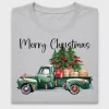 Vintage Christmas Truck DTF Transfer