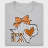 Texas Heart Polka Dot DTF Transfer