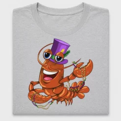 Mardi Gras Crawfish DTF Transfer
