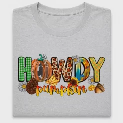 Howdy Pumpkin Fall DTF Transfer