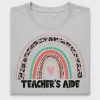Teacher's Aide Rainbow DTF Transfer