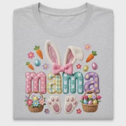 Easter Mama Bunny DTF Heat Transfer