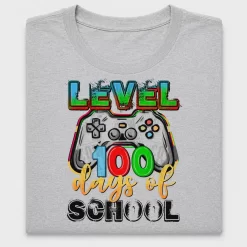 Level 100 Days of School DTF Transfer