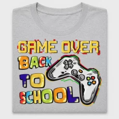 Game Over Back to School DTF Transfer