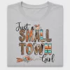 Small Town Girl Western DTF Transfer